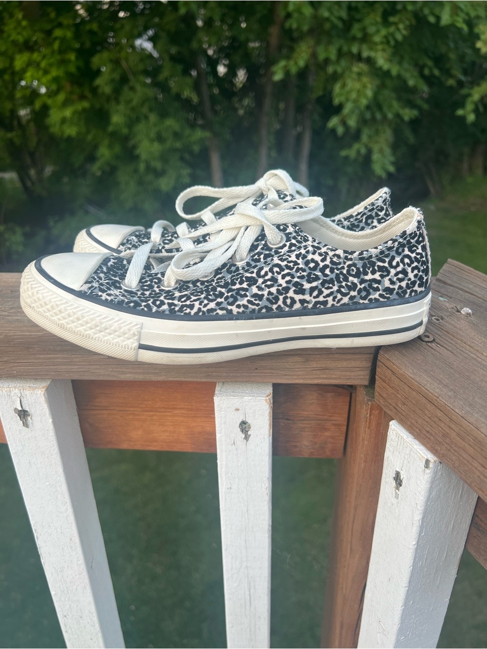 Converse leather sneakers